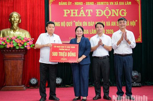 Ninh Bình: Phát động đợt vận động xây dựng Quỹ “An sinh xã hội” năm 2026