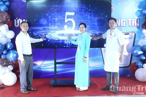 Bệnh viện đa khoa tỉnh Quảng Trị: Ra mắt ứng dụng Bệnh viện Quảng Trị
