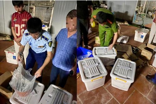 Hà Nội: Phát hiện hơn 300kg giò, chả và 26,5kg hàn the tại một cơ sở sản xuất