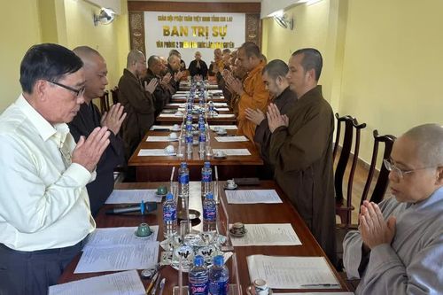 Gia Lai: Ban Trị sự GHPGVN tỉnh họp triển khai cơ cấu nhân sự các ban chuyên môn