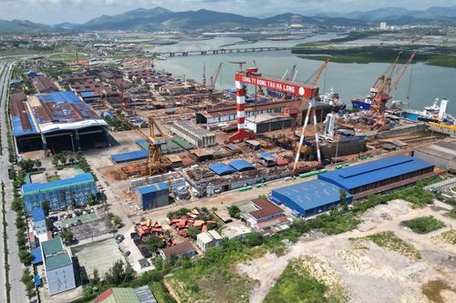 Cận cảnh quy trình đóng tàu hiện đại tại Công ty Đóng tàu Hạ Long