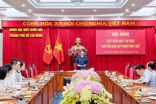 TP. Hồ Chí Minh: Hoàn thiện quy trình xây dựng pháp luật, bảo đảm sát thực tiễn