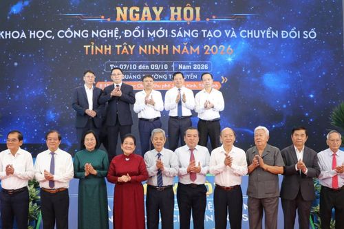 Tây Ninh: Khai mạc ngày hội khoa học, công nghệ, đổi mới sáng tạo và chuyển đổi số