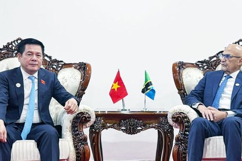Phó Chủ tịch Quốc hội Nguyễn Hồng Diên hội kiến Chủ tịch Quốc hội Tanzania