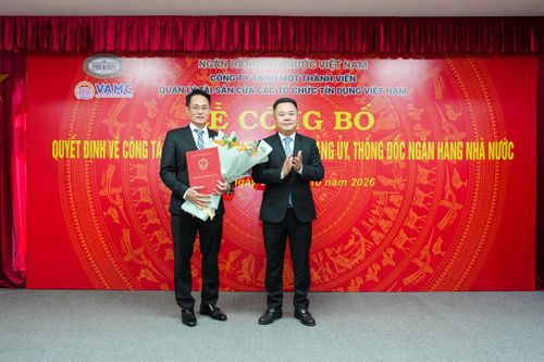 Bổ nhiệm ông An Việt Anh giữ chức Phó Tổng Giám đốc VAMC