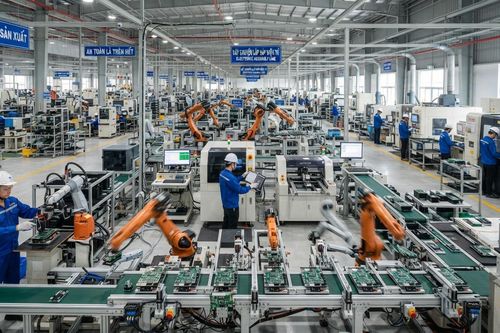 Đằng sau sự tăng tốc của sản xuất công nghiệp