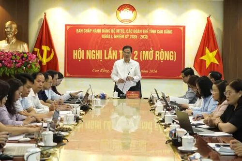 Phó Bí thư Tỉnh ủy, Chủ tịch Ủy ban MTTQ tỉnh Vũ Hồng Quang: MTTQ, các tổ chức chính trị - xã hội hướng mạnh về cơ sở