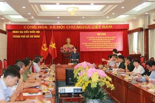TPHCM: Góp ý cho các dự thảo luật trình Quốc hội tại Kỳ họp thứ hai