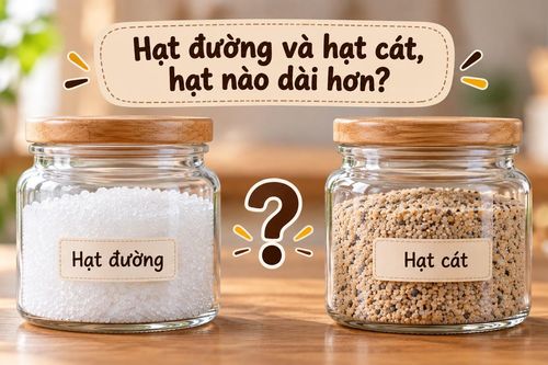 Hạt đường và hạt cát, hạt nào dài hơn?