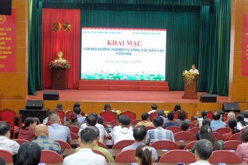 Xã Sóc Sơn bồi dưỡng nghiệp vụ công tác dân vận cho hơn 300 cán bộ cơ sở