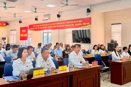 HĐND phường Lĩnh Nam thông qua phương án tổ chức lại bộ máy
