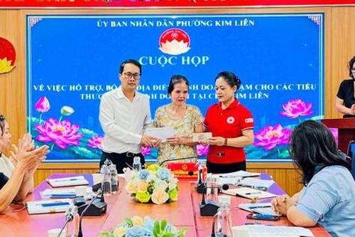 Phường Kim Liên thông tin phương án hỗ trợ tiểu thương chợ Kim Liên