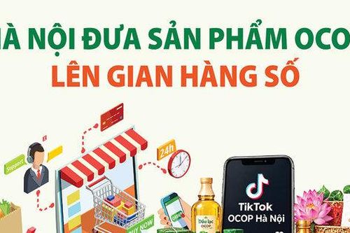 Hà Nội đưa sản phẩm OCOP lên gian hàng số