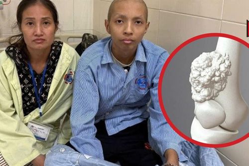 Cậu bé 16 tuổi mồ côi cha từ nhỏ phải cắt một phần chân vì ung thư