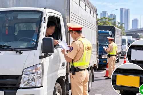 Xử lý nghiêm xe biển trắng hoạt động kinh doanh vận tải