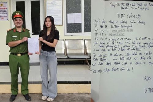 Mất ví tiền, cô gái bất ngờ khi được công an gọi báo tin