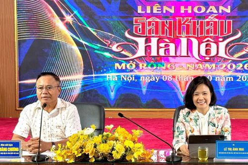 15 đơn vị tham gia Liên hoan Sân khấu Hà Nội mở rộng 2026