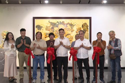Không gian đối thoại đa chiều của các họa sĩ Kinh Bắc giữa lòng Hà Nội