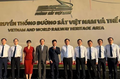 Khánh thành Khu truyền thống đường sắt Việt Nam và thế giới