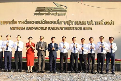 Khánh thành Khu truyền thống đường sắt Việt Nam và thế giới