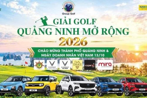 Ngày 11/10 diễn ra Giải Golf Quảng Ninh mở rộng 2026