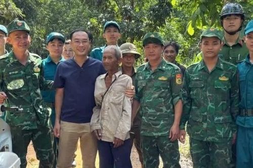 Bộ đội Biên phòng Đồng Nai kịp thời tìm kiếm người dân thất lạc về với gia đình