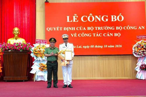 Bổ nhiệm Đại tá Nguyễn Thanh Trí làm Phó Giám đốc Công an tỉnh Gia Lai, biệt phái đến Ban Tổ chức Tỉnh ủy