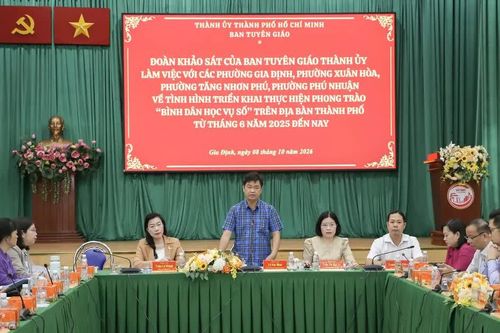 Đưa phong trào 'Bình dân học vụ số' vào chiều sâu, thực chất