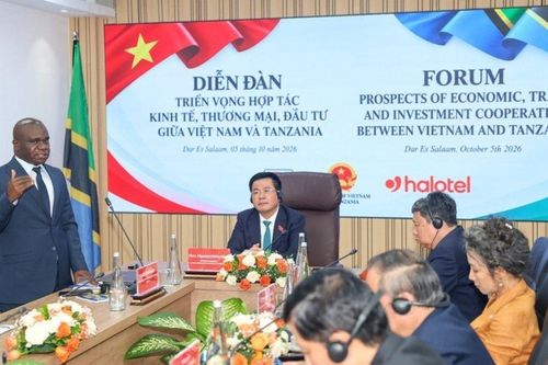 Phó Chủ tịch Quốc hội Nguyễn Hồng Diên thăm Halotel và chủ trì Tọa đàm hợp tác kinh tế, thương mại, đầu tư Việt Nam - Tanzania