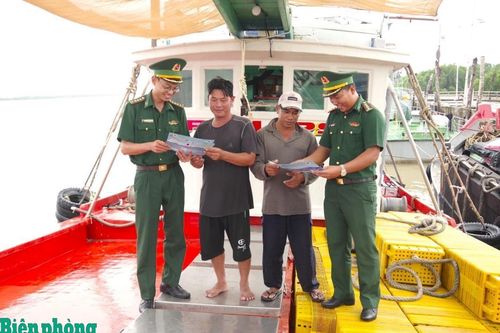 Đồn Biên phòng Trung Bình - Điểm sáng trong chống khai thác IUU