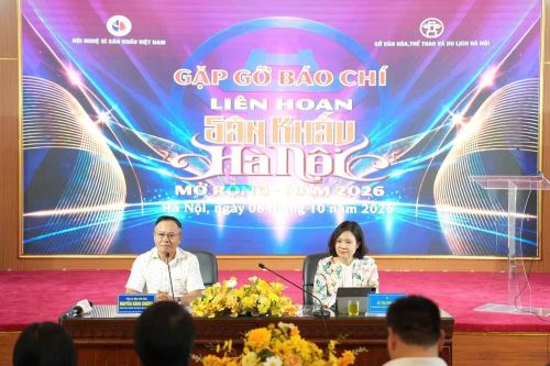 15 tác phẩm đặc sắc quy tụ tại Liên hoan Sân khấu Hà Nội mở rộng năm 2026