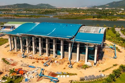 Quảng Ninh 'hồi sinh' Nhà thi đấu dưới nước sau bão Yagi