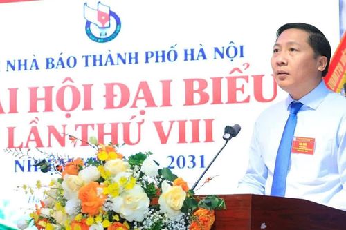 Ông Nguyễn Thanh Liêm được bầu làm Chủ tịch Hội Nhà báo thành phố Hà Nội