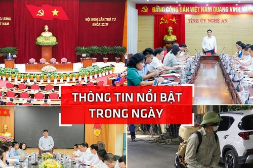 Nghệ An: Thông tin nổi bật ngày 8/10