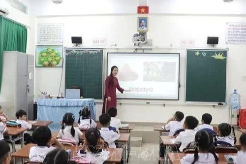 Khi học sinh lớp 1 tự tin nói tiếng Anh