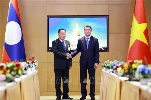 Thủ tướng Lê Minh Hưng tiếp các tổ chức chính trị - xã hội của Lào