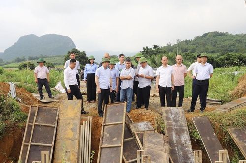 Thanh Hóa thúc tiến độ dự án hạ tầng đô thị 817 tỷ đồng ở Ngọc Lặc