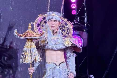 Trương Trọng Hiếu gặp sự cố khi thi National Costume ở Mister Global