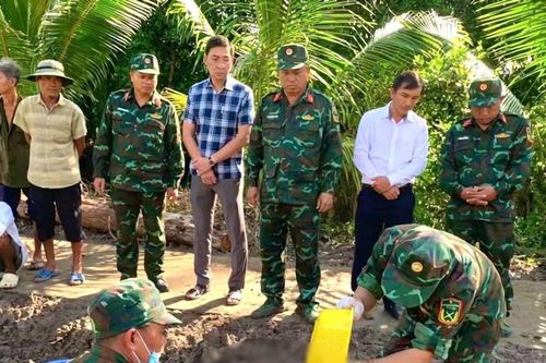 Cà Mau quy tập hài cốt liệt sĩ thứ 7 tại khu vực Cầu Chữ Y