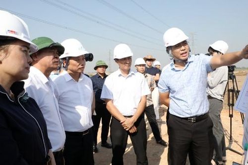 Đẩy nhanh tiến độ xây dựng Nhà máy xử lý chất thải rắn tại phường Hiệp Hòa