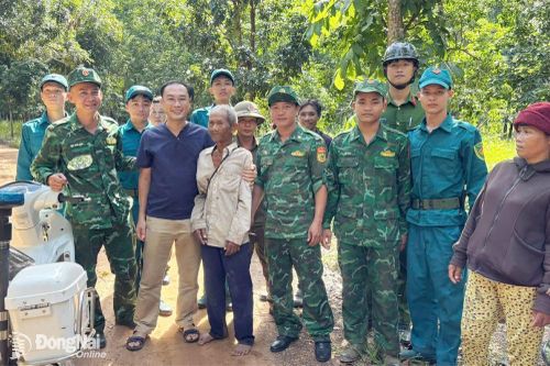 Bộ đội Biên phòng hỗ trợ tìm kiếm và đưa người bị câm điếc trở về nhà