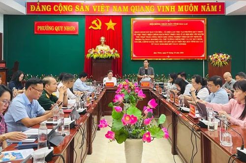 Giám sát việc thực hiện chính sách nhà ở xã hội tại phường Quy Nhơn