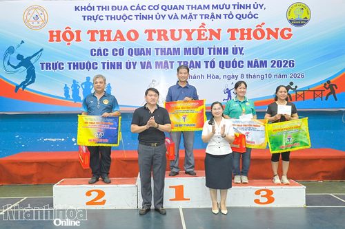Báo và Phát thanh, Truyền hình Khánh Hòa giành giải nhất toàn đoàn