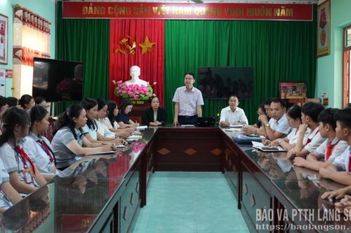 Đánh giá kết thúc dự án ECR Mekong tại Trường THCS Hữu Lũng