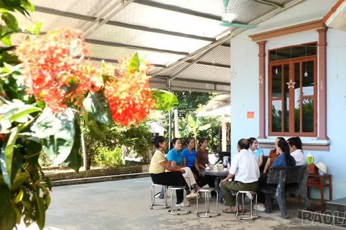 Nhà sạch, vườn đẹp ở Quy Mông
