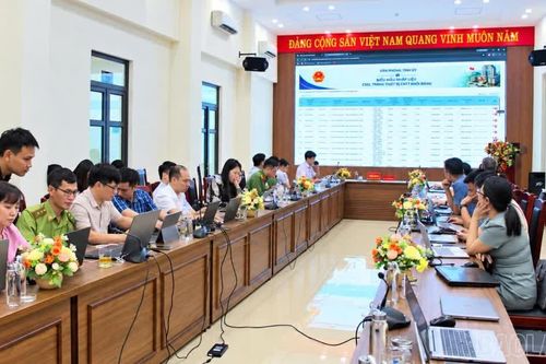 Tập huấn triển khai phần mềm Kho dữ liệu dùng chung tỉnh Lào Cai
