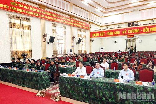 Các địa phương khai mạc diễn tập chiến đấu phòng thủ năm 2026