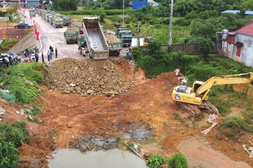 Khép lại 'khoảng trống' đường kết nối ĐT.269B với Quốc lộ 37