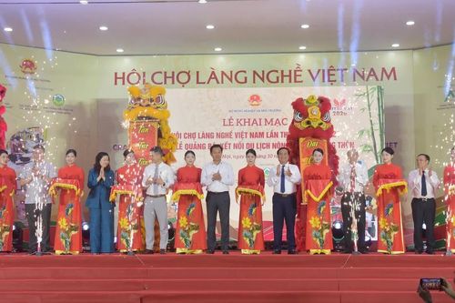 Khai mạc Hội chợ Làng nghề Việt Nam lần thứ 22 năm 2026