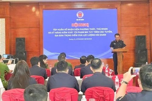 Hải quan nâng cao năng lực kiểm soát tội phạm ma túy